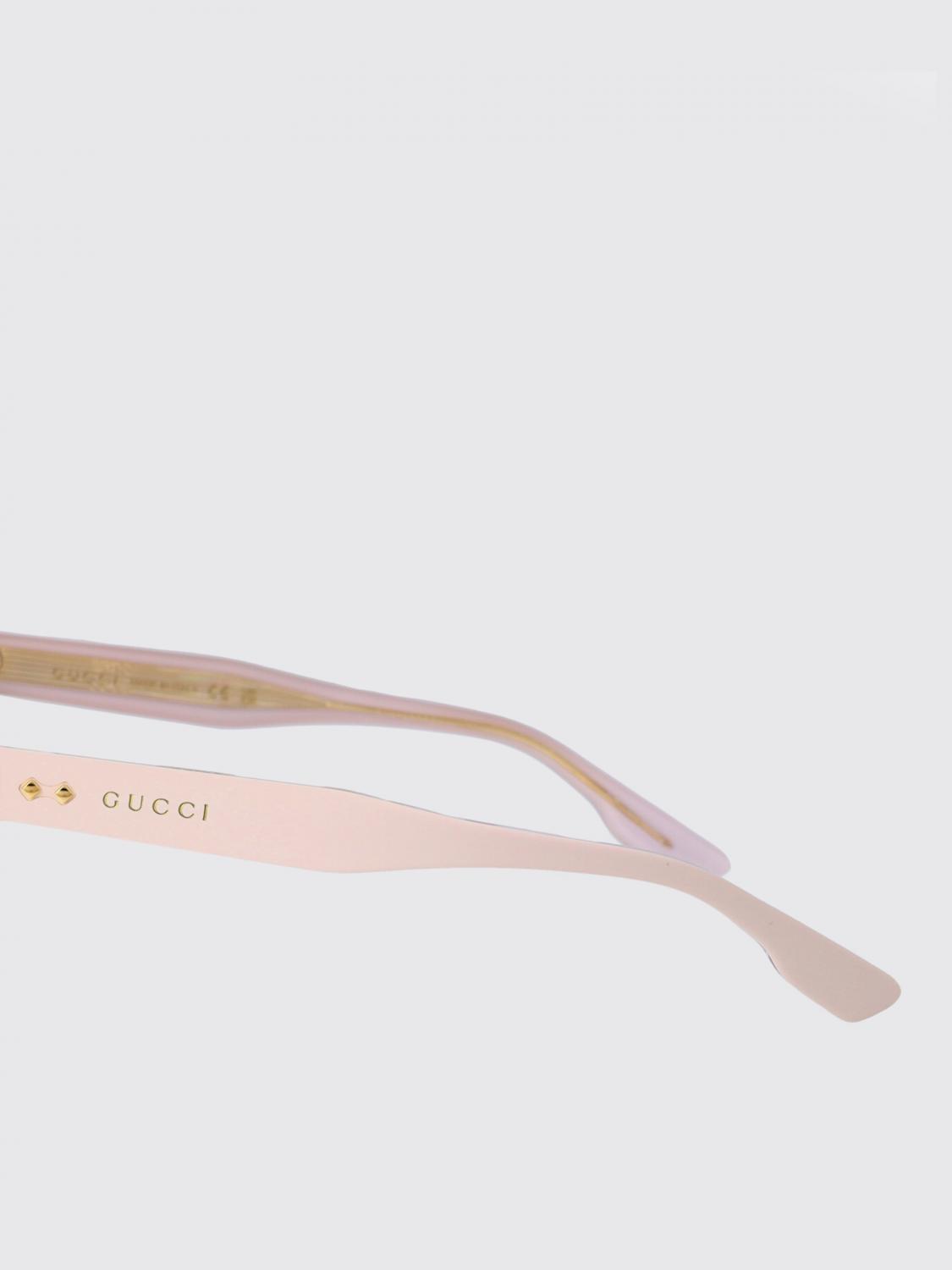 GUCCI メガネフレーム: Gucci アセテート 眼鏡, ホワイト - Img 4