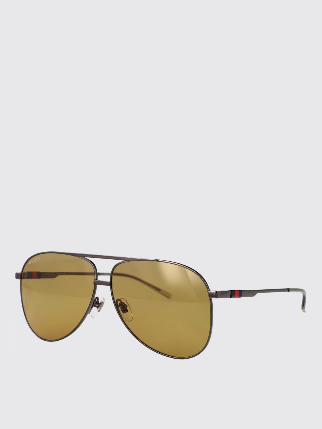 GUCCI OCCHIALI DA SOLE: Occhiali da sole GG1677S Gucci in metallo , Silver - Img 1