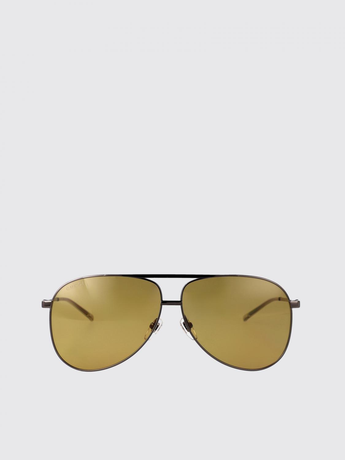 GUCCI OCCHIALI DA SOLE: Occhiali da sole GG1677S Gucci in metallo , Silver - Img 2