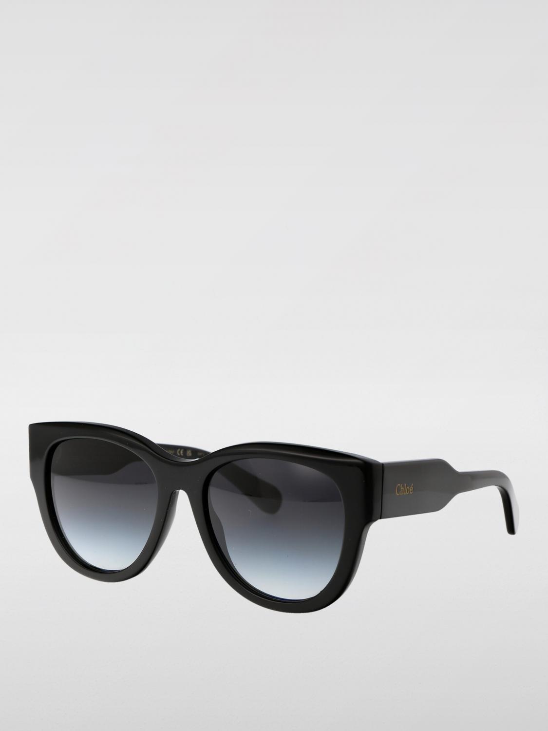 CHLOÉ LUNETTES DE SOLEIL: Lunettes de soleil femme ChloÉ, Noir - Img 1