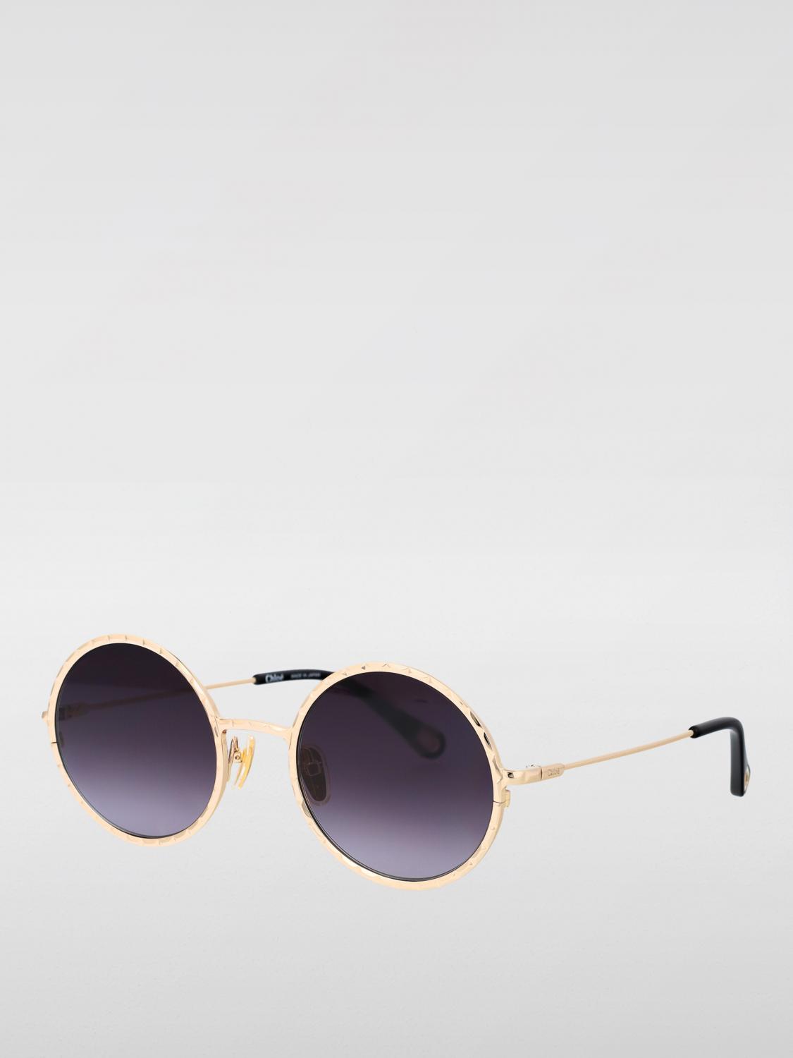 CHLOÉ SUNGLASSES: Panthos Sunglasses Chloé, Violet - Img 1