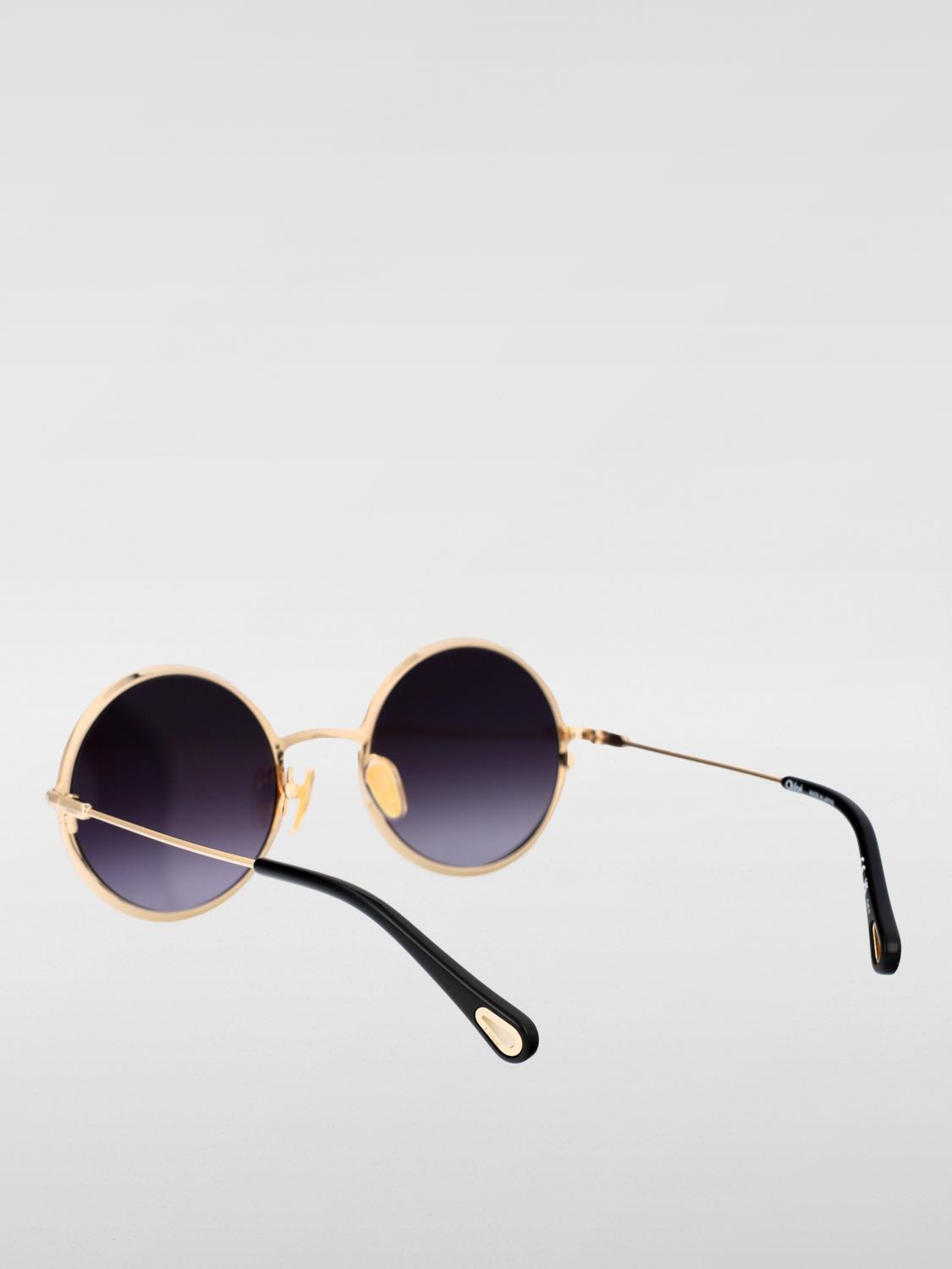 CHLOÉ SUNGLASSES: Panthos Sunglasses Chloé, Violet - Img 3