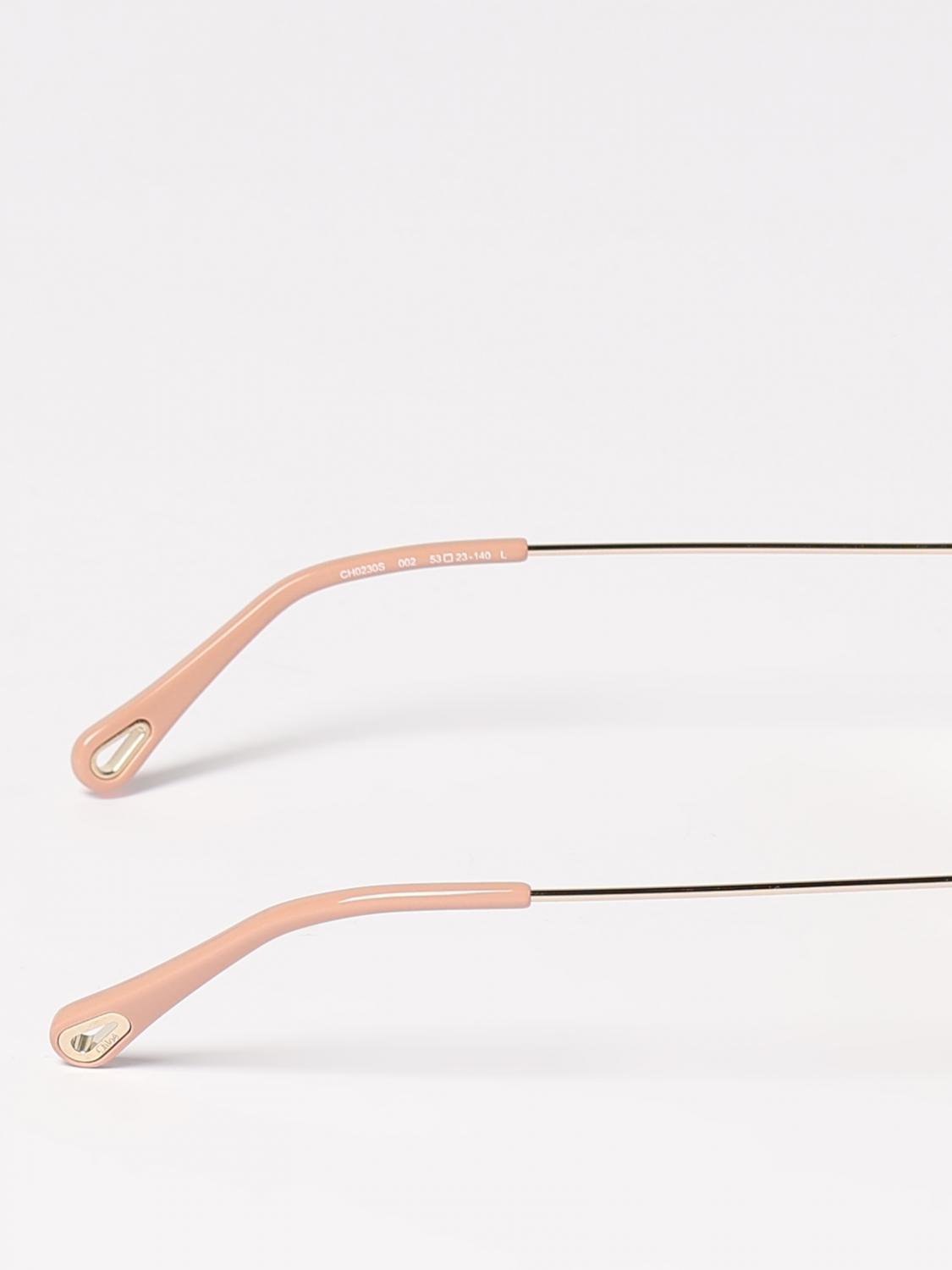CHLOÉ SONNENBRILLE: Panthos Sonnenbrille Chloé, Gold - Img 4