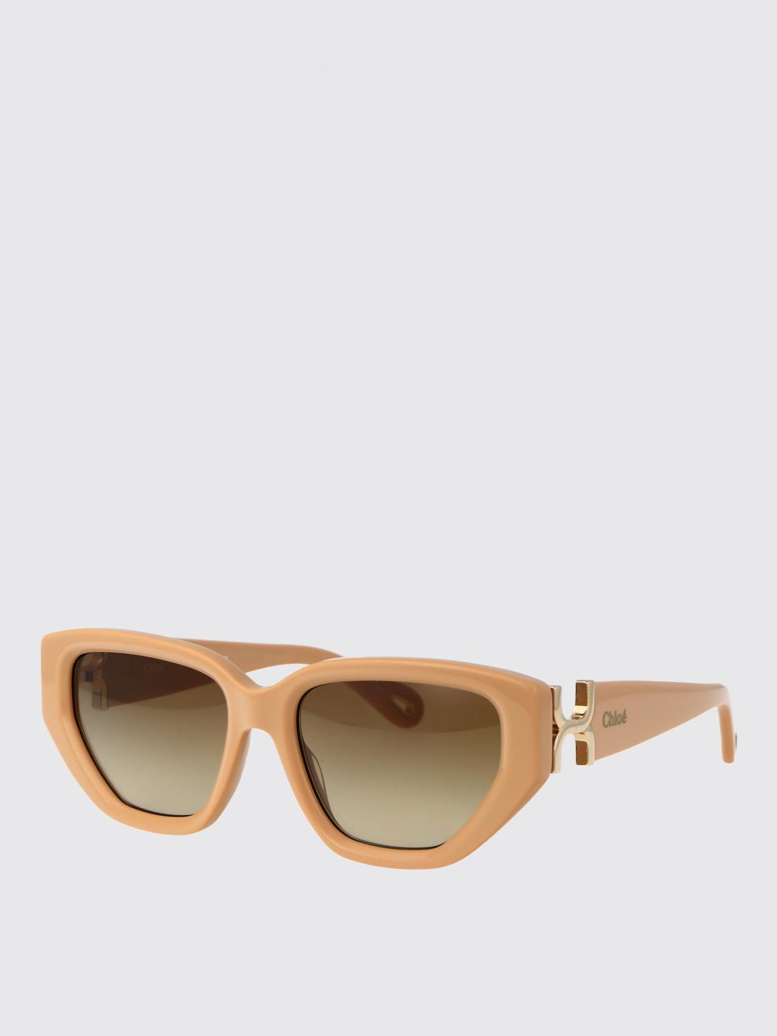 CHLOÉ GAFAS DE SOL: Gafas de sol Chloè de acetato, Marfil - Img 1