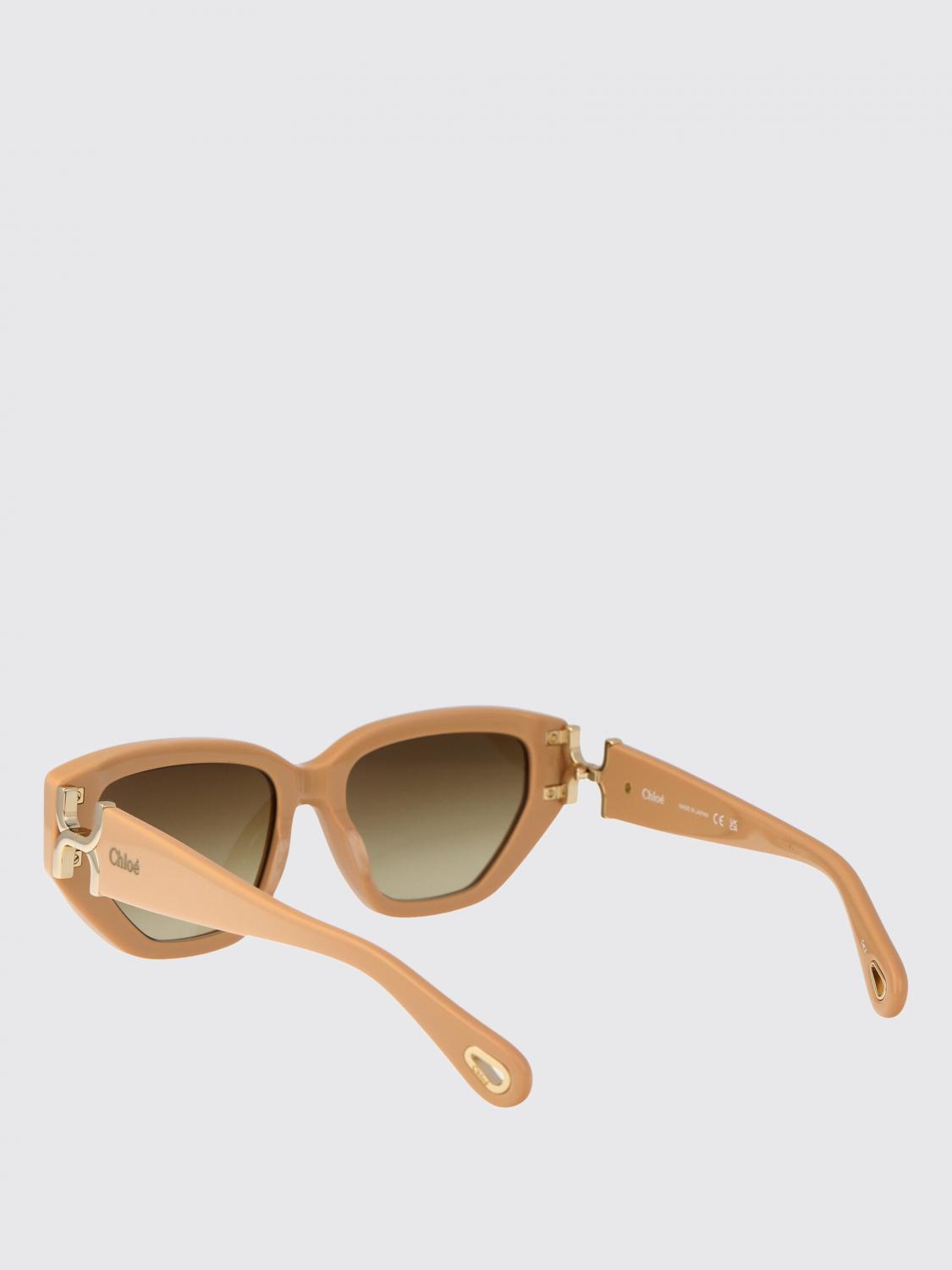 CHLOÉ GAFAS DE SOL: Gafas de sol Chloè de acetato, Marfil - Img 3