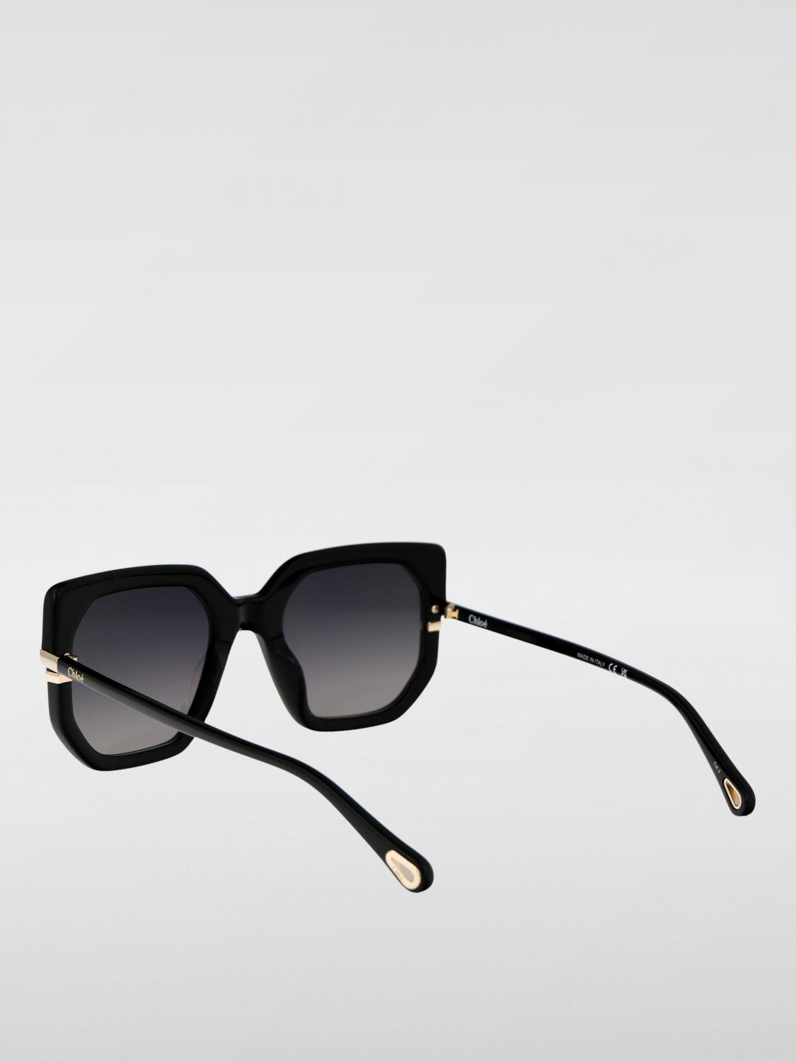 CHLOÉ SUNGLASSES: Sunglasses woman ChloÉ, Black - Img 3