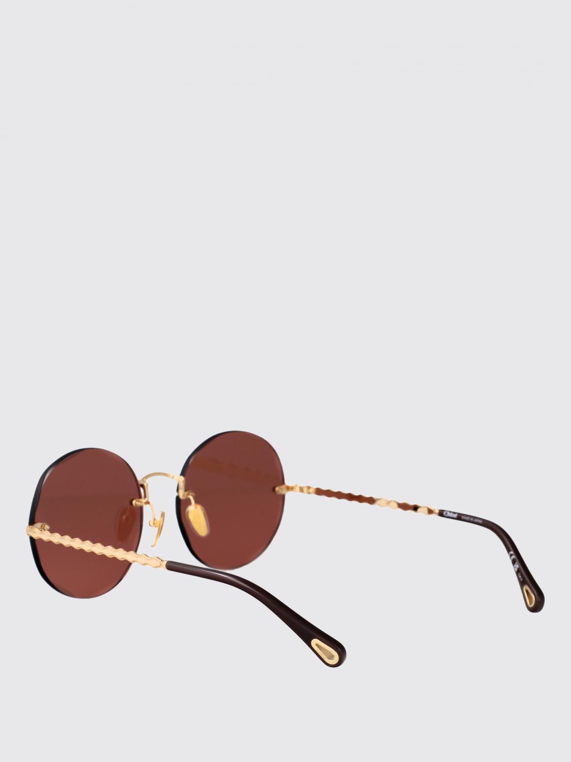 CHLOÉ SUNGLASSES: Sunglasses woman ChloÉ, Gold - Img 3