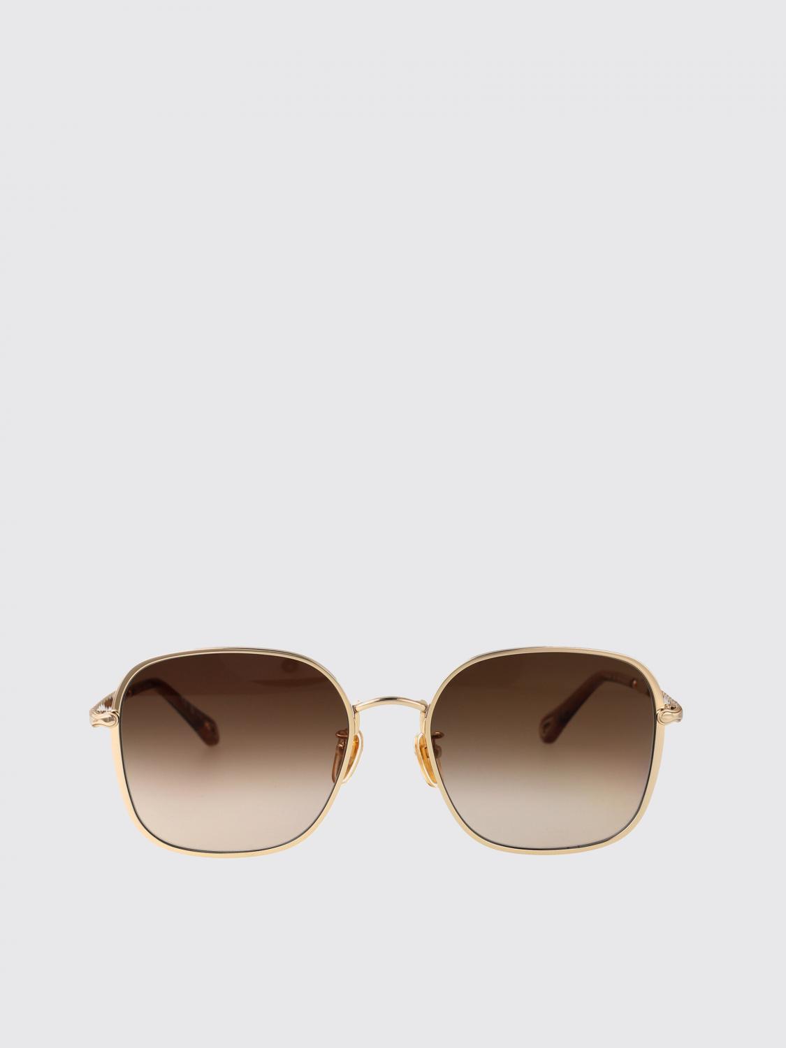 CHLOÉ SUNGLASSES: CH0255SK Chloè Metal Sunglasses, Gold - Img 2