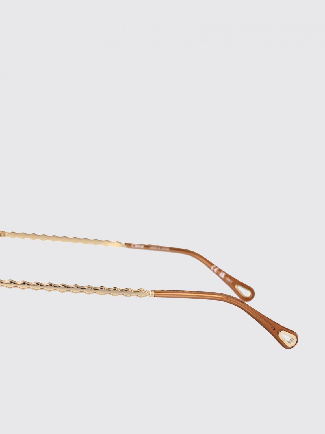 CHLOÉ SUNGLASSES: CH0255SK Chloè Metal Sunglasses, Gold - Img 4
