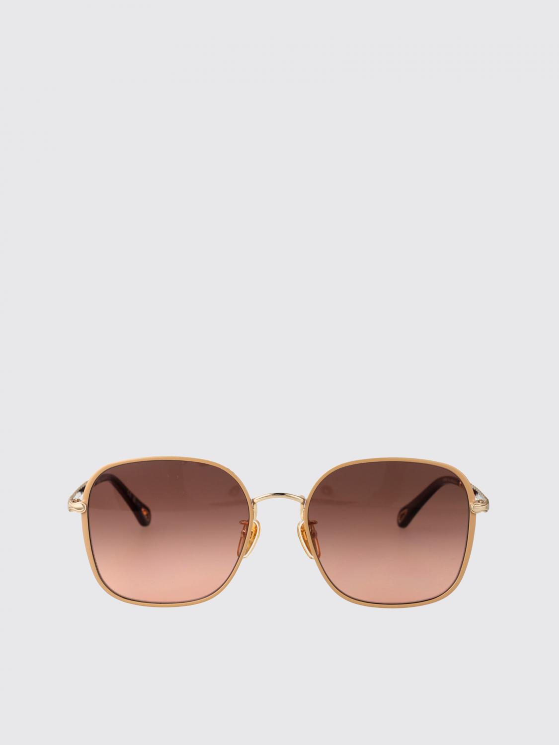 CHLOÉ SONNENBRILLE: CH0255SK Chloè Sonnenbrille aus Metall, Rose Gold - Img 2