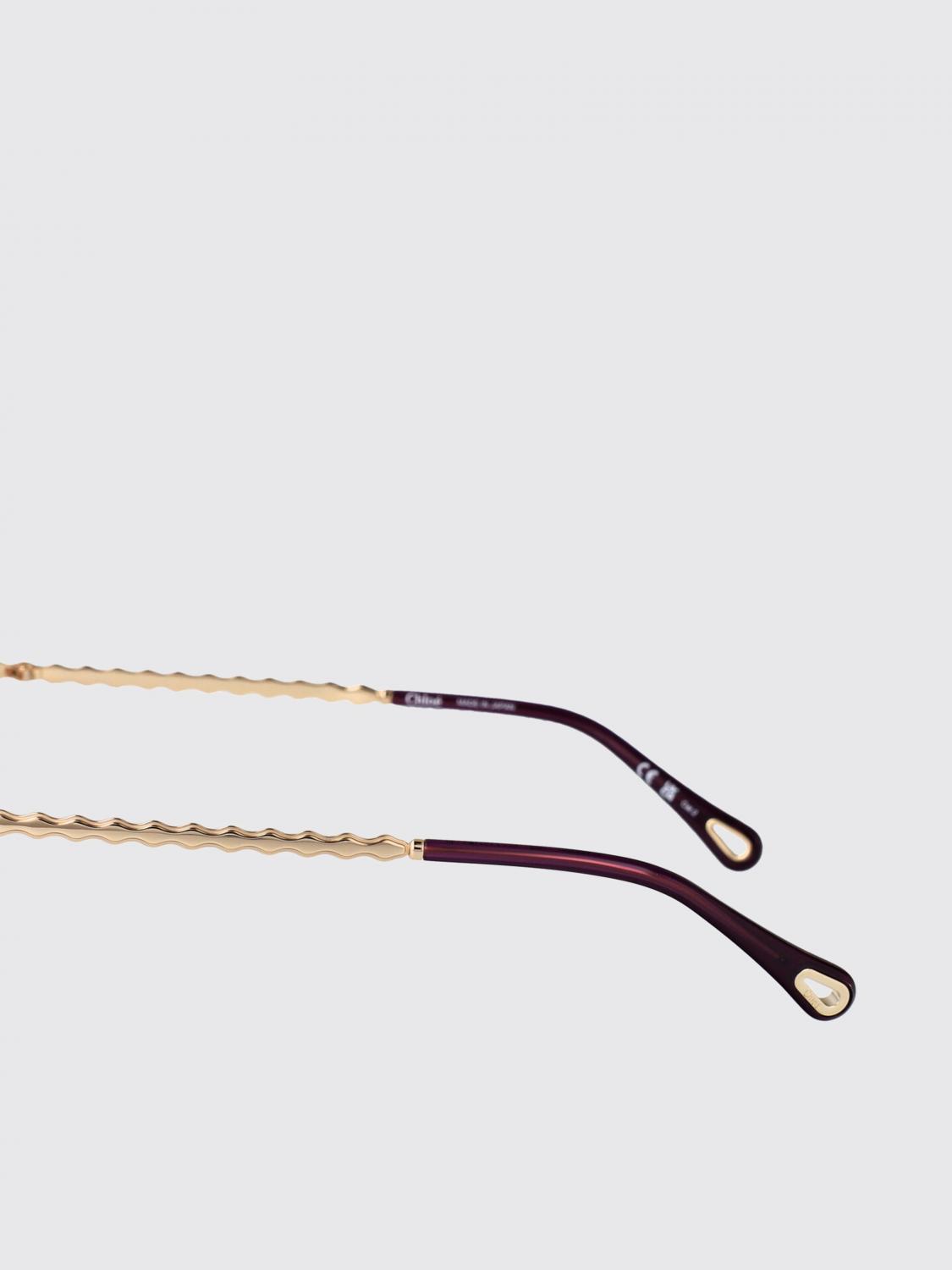 CHLOÉ SONNENBRILLE: CH0255SK Chloè Sonnenbrille aus Metall, Rose Gold - Img 4