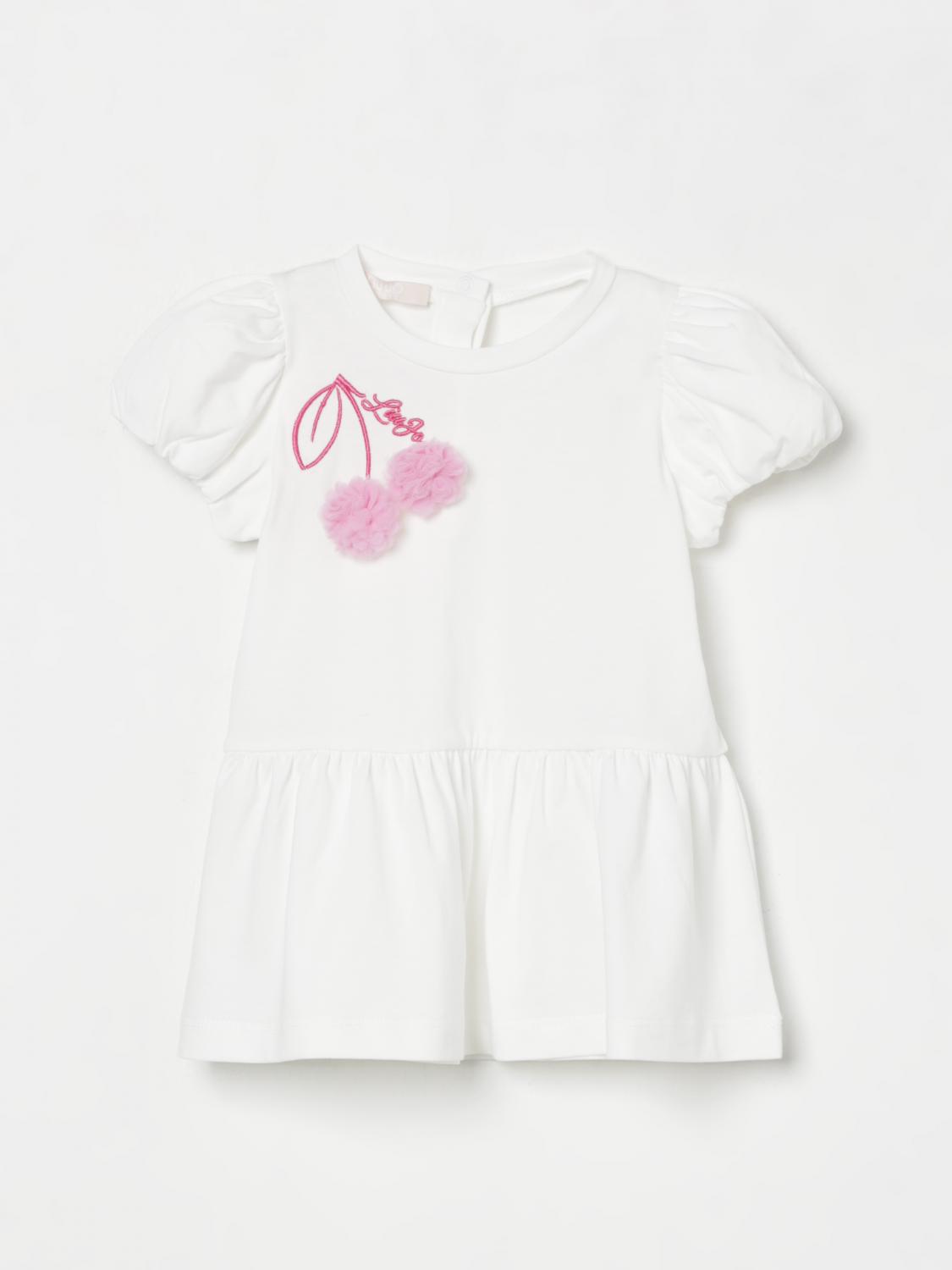 LIU JO ROMPER: Liu Jo baby dress, White - Img 1