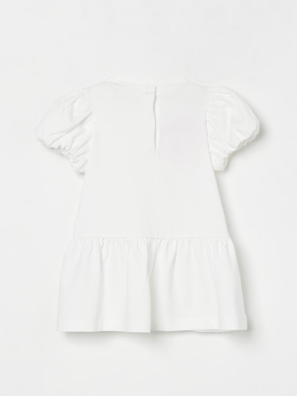 LIU JO ROMPER: Liu Jo baby dress, White - Img 2