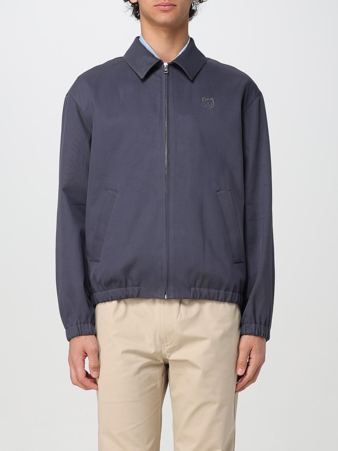 Maison Kitsuné Jacket men - Blue | OM02122WW9028 | GIGLIO.COM