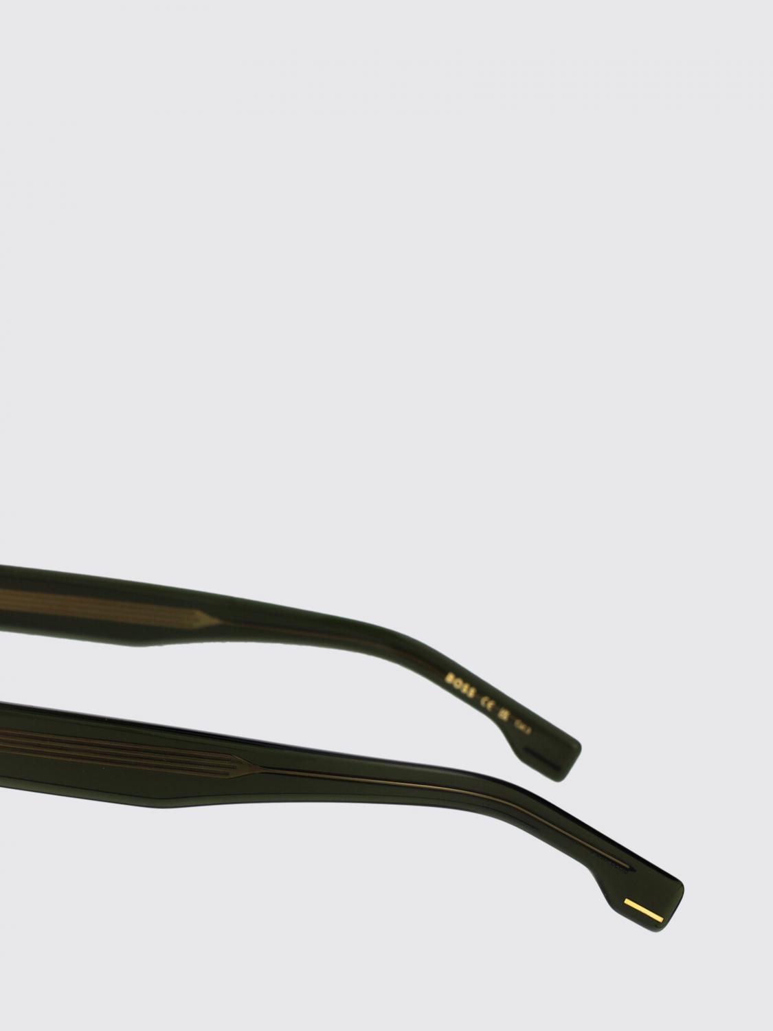 BOSS SUNGLASSES: Boss Acetate Sunglasses, Green - Img 3