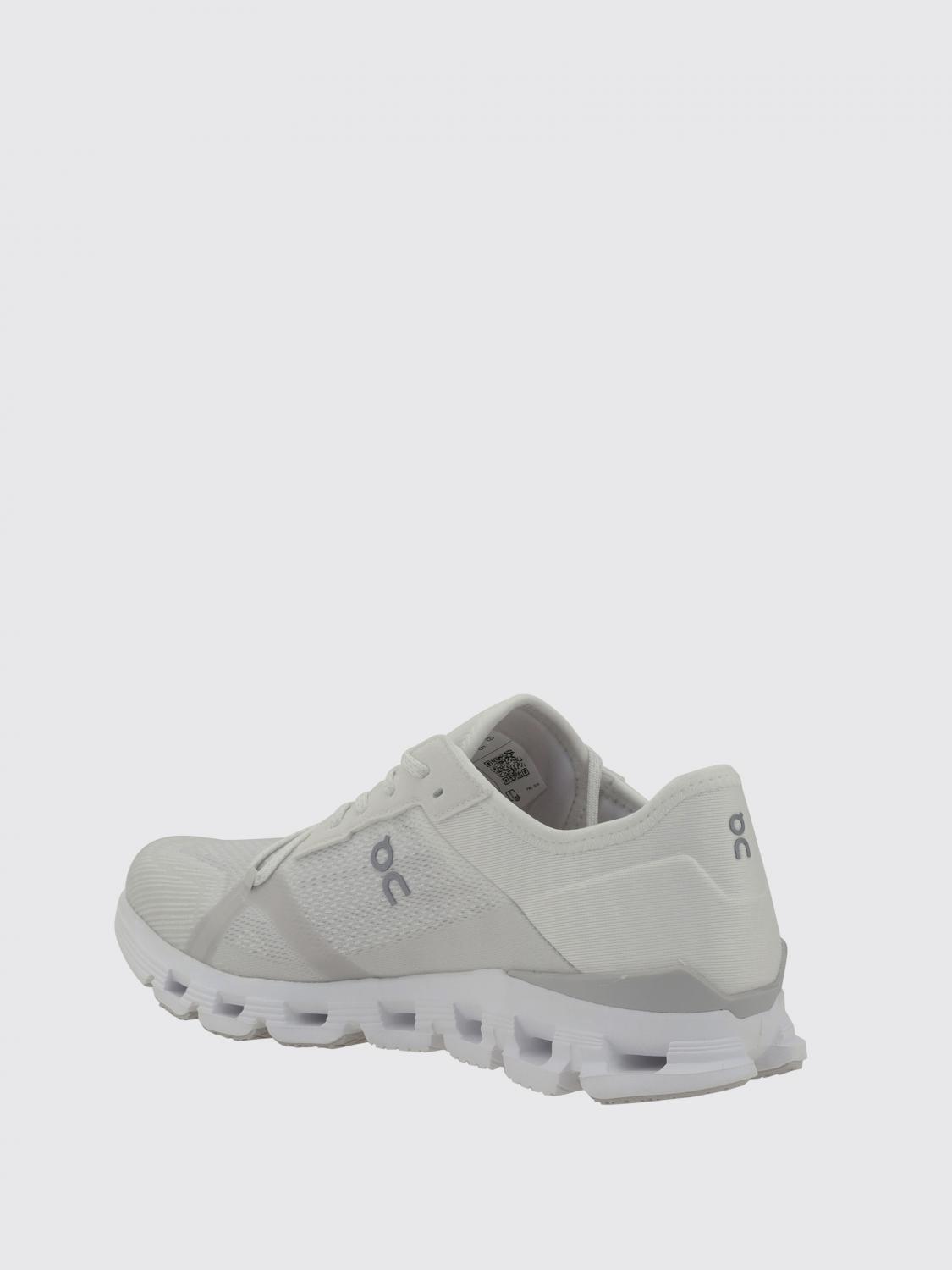 ON RUNNING SNEAKERS: Sneakers Cloud X 4 AD On in mesh riciclato , Bianco - Img 3