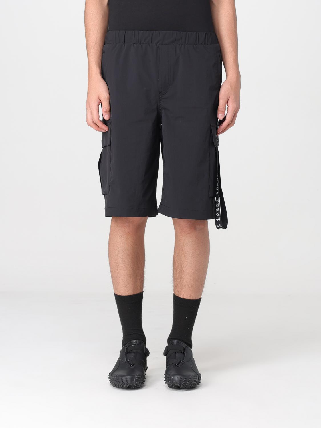 44 LABEL GROUP PANTALONES CORTOS: Pantalones cortos hombre 44 Label Group, Negro - Img 1