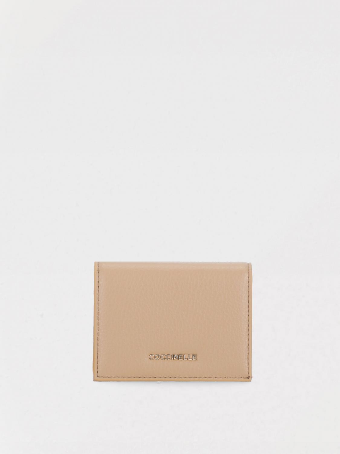 COCCINELLE GELDBÖRSE: Geldbeutel damen Coccinelle, Beige - Img 1