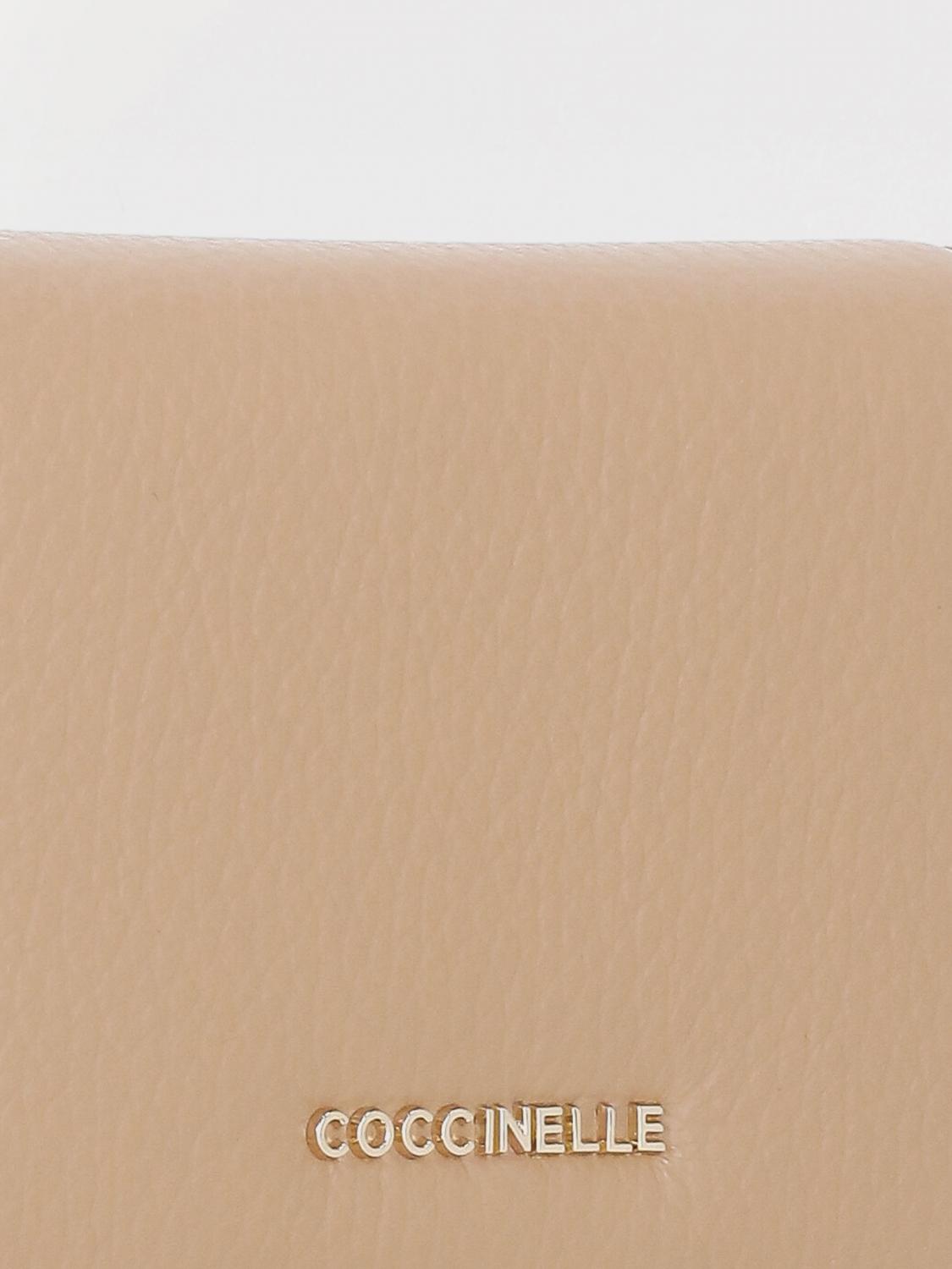 COCCINELLE GELDBÖRSE: Geldbeutel damen Coccinelle, Beige - Img 3