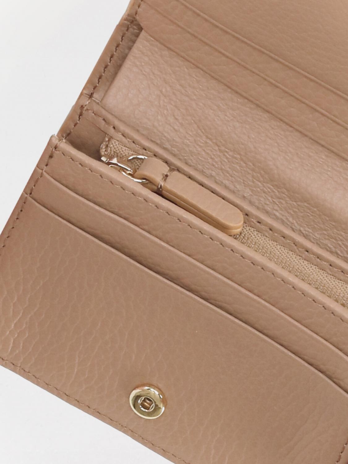 COCCINELLE GELDBÖRSE: Geldbeutel damen Coccinelle, Beige - Img 4