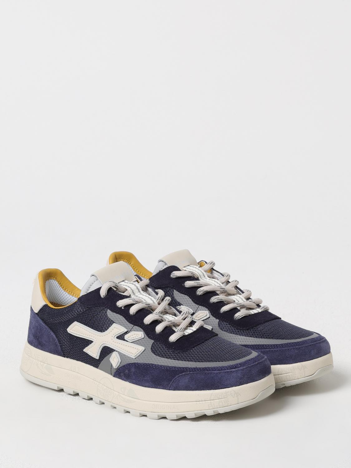 PREMIATA BASKETS: Baskets homme Premiata, Bleu - Img 2