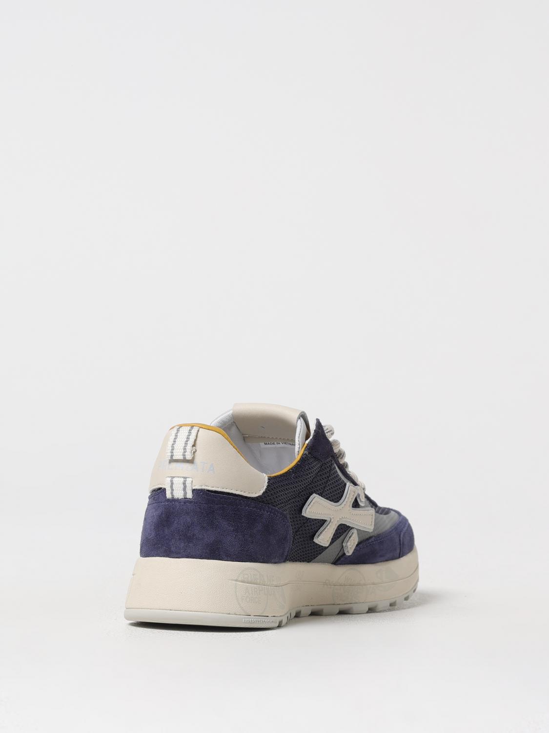 PREMIATA BASKETS: Baskets homme Premiata, Bleu - Img 3