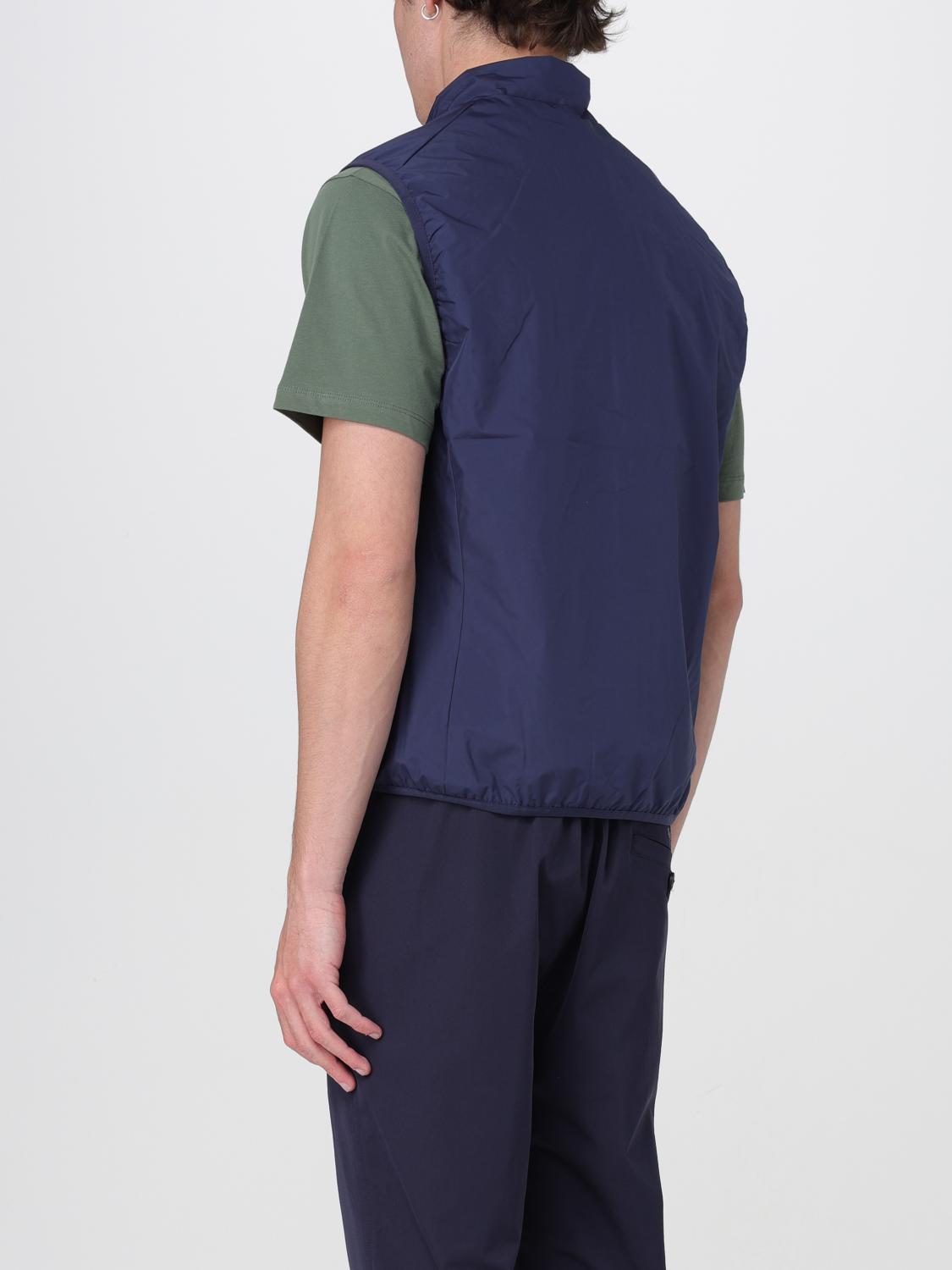 SAVE THE DUCK CHALECO: Chaqueta hombre Save The Duck, Azul Oscuro - Img 2