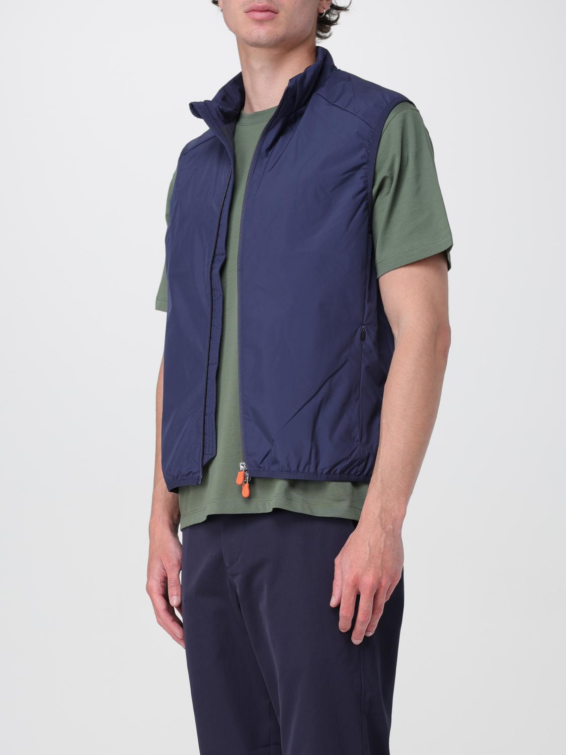 SAVE THE DUCK CHALECO: Chaqueta hombre Save The Duck, Azul Oscuro - Img 3