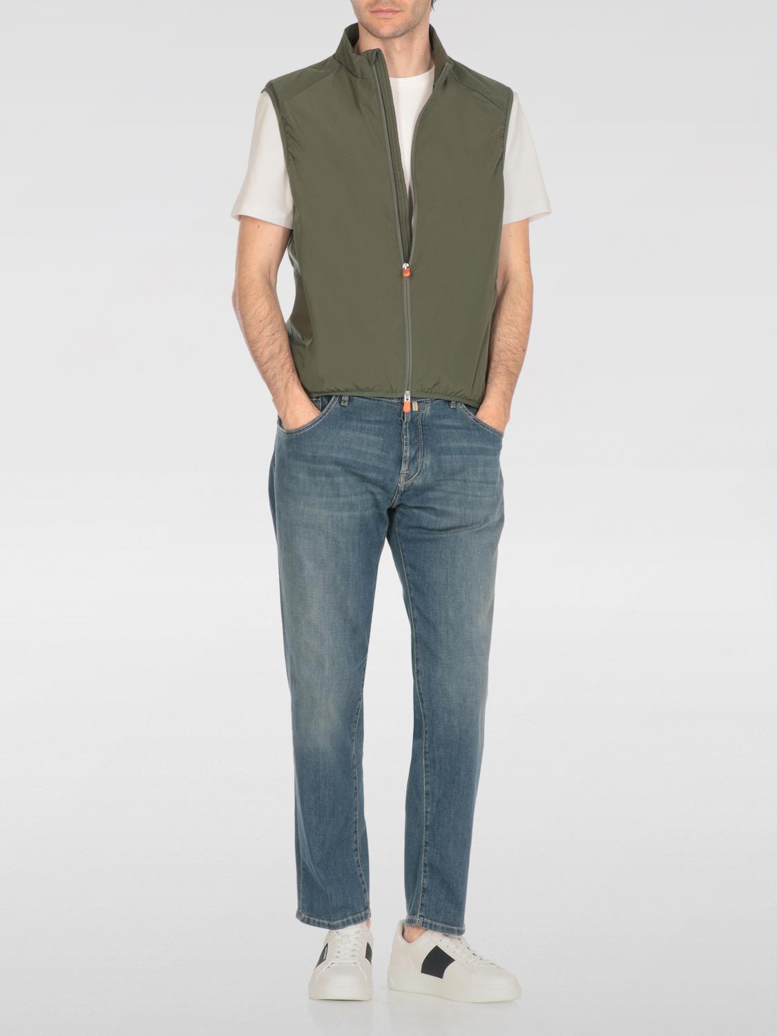 SAVE THE DUCK CHALECO: Chaqueta hombre Save The Duck, Verde - Img 2