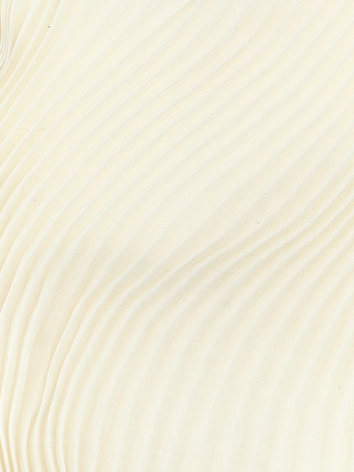 ISSEY MIYAKE BUFANDA: Bufanda mujer Issey Miyake, Blanco - Img 3