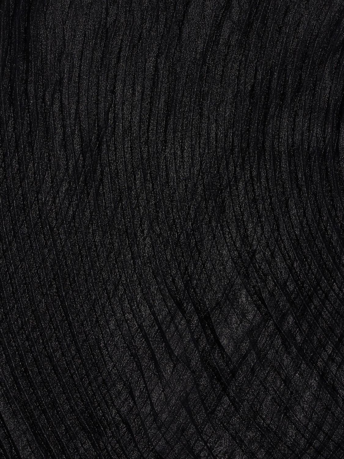 ISSEY MIYAKE BUFANDA: Bufanda mujer Issey Miyake, Negro - Img 3