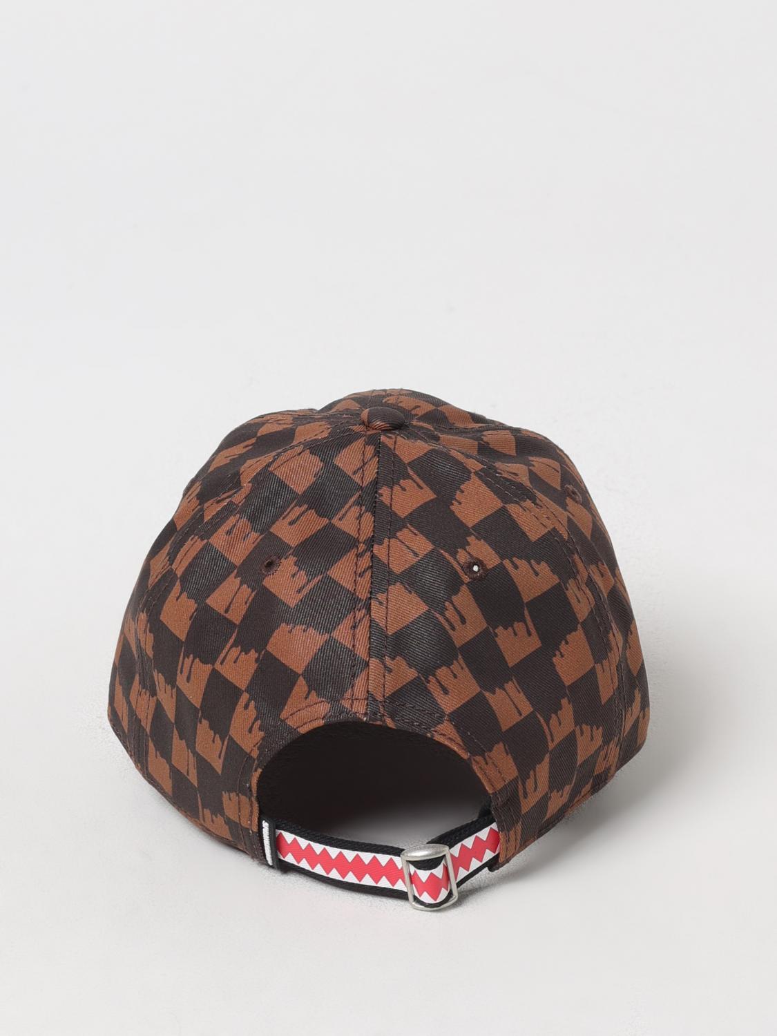 SPRAYGROUND HAT: Hat kids Sprayground, Brown - Img 3