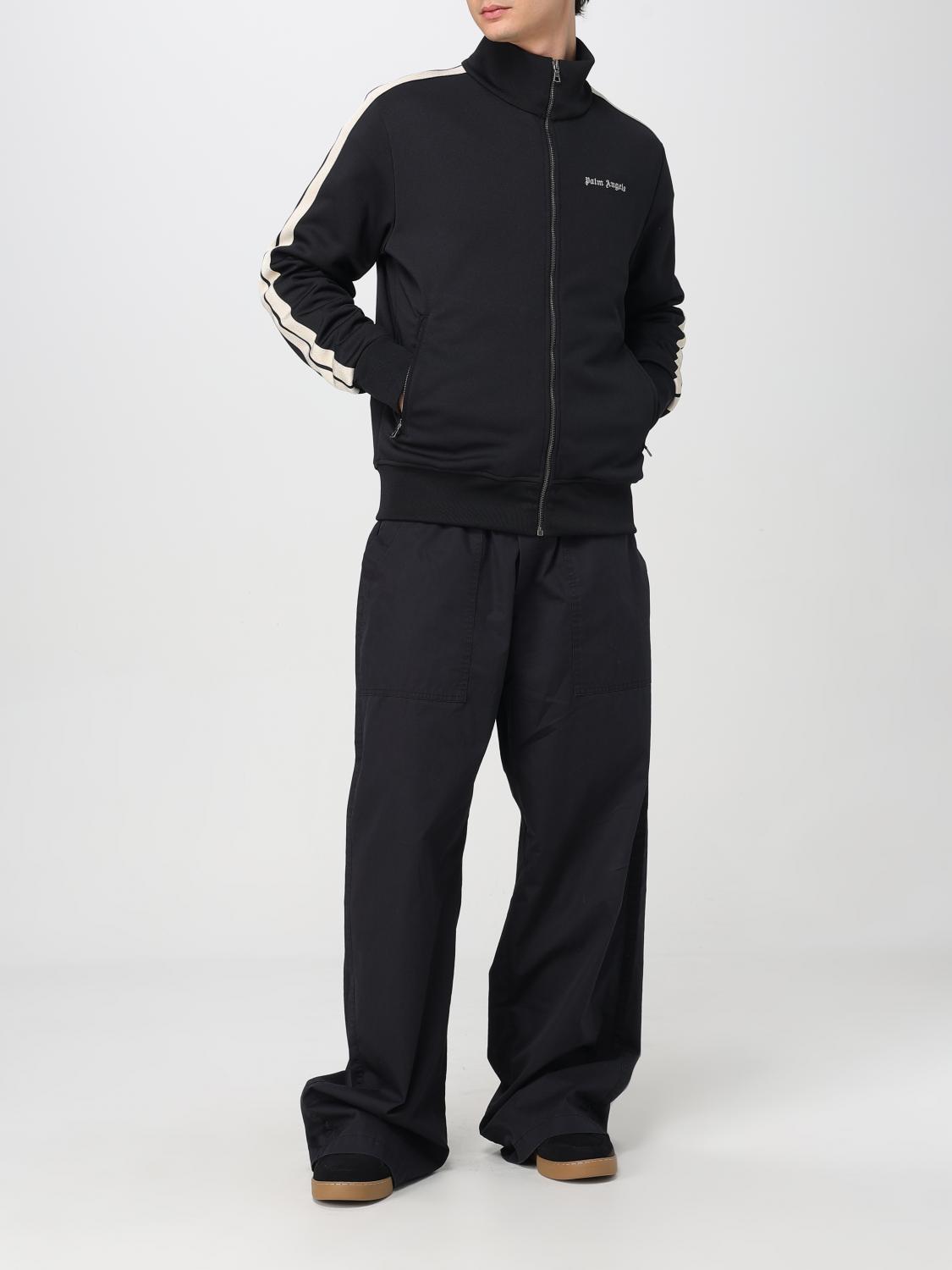 Palm Angels ブラックジャージM Palm Angels Sweatshirt men - Black | PMBD058C99FAB0021003 | GIGLIO.COM