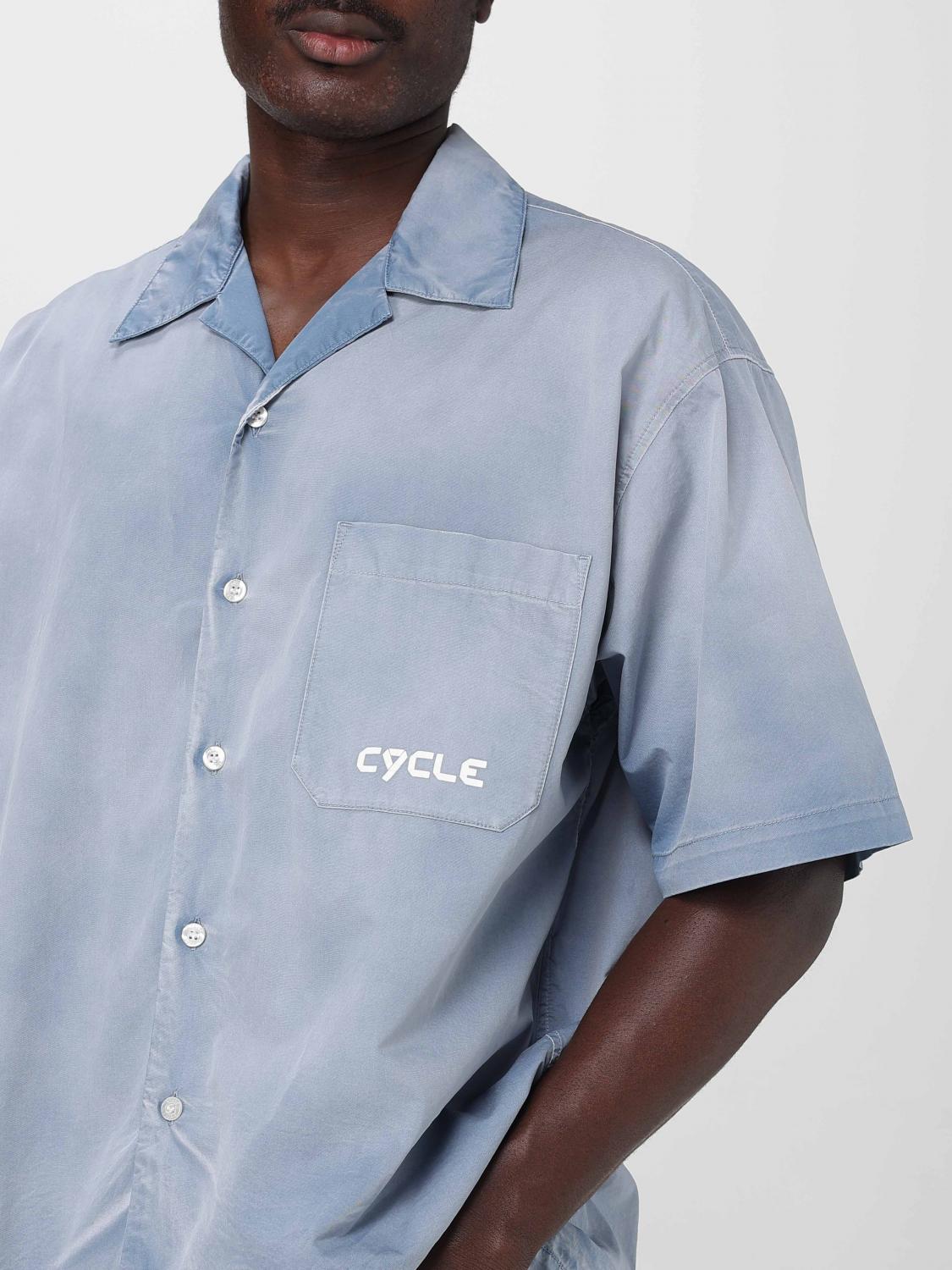 CYCLE CAMISA: Camisa hombre Cycle, Azul Oscuro - Img 3