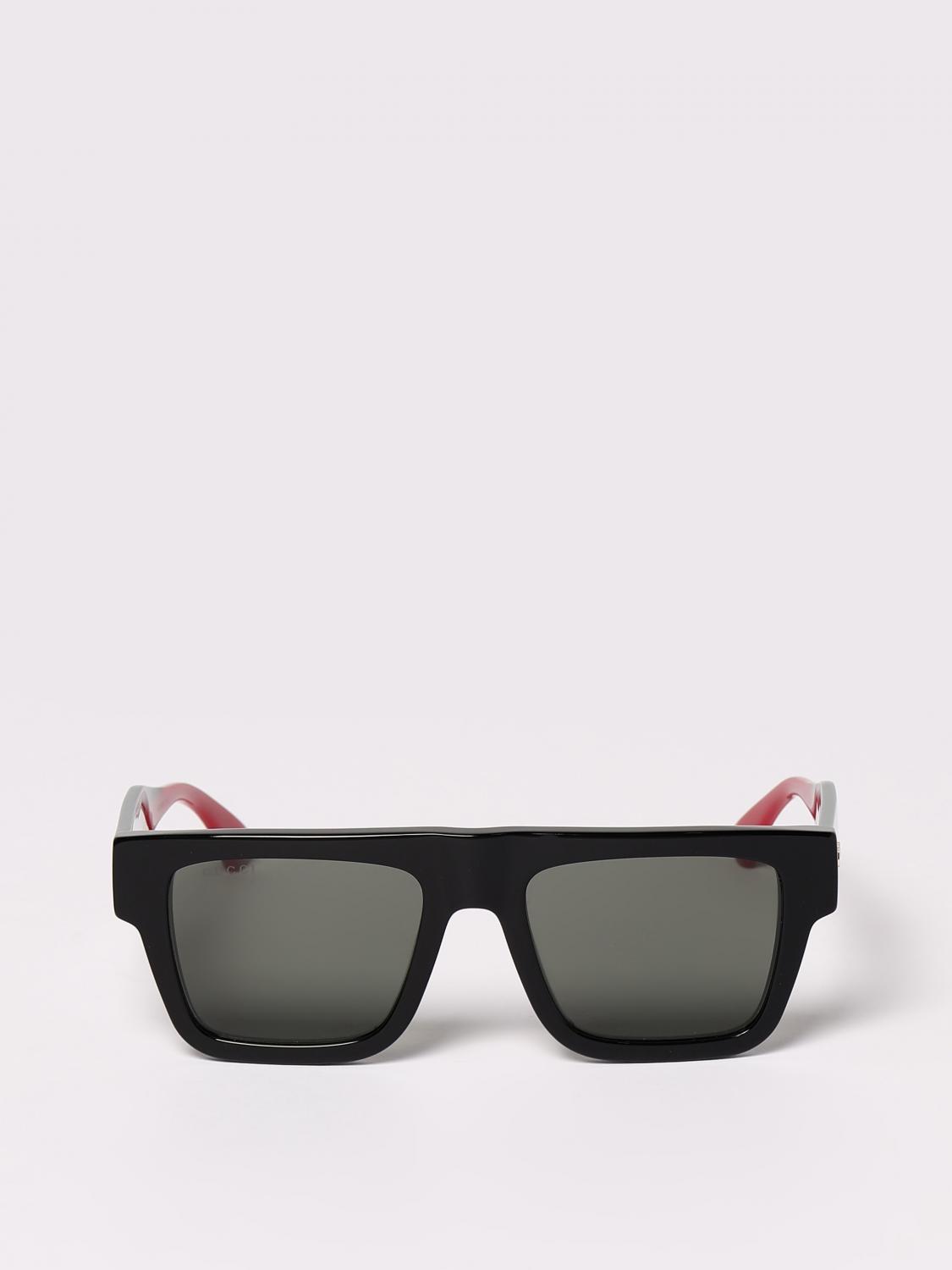 GUCCI SONNENBRILLE: Brillen herren Gucci, Schwarz - Img 3