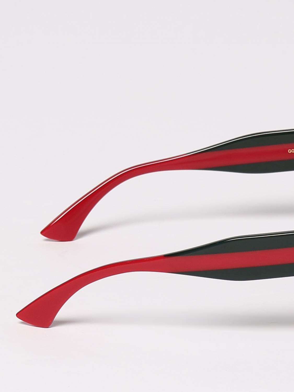 GUCCI SONNENBRILLE: Brillen herren Gucci, Schwarz - Img 4