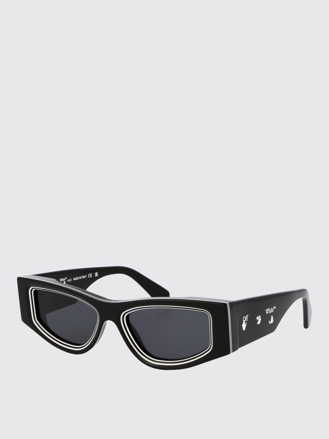 OFF-WHITE OCCHIALI DA SOLE: Occhiali da sole Andy Off-White in acetato , Nero - Img 1