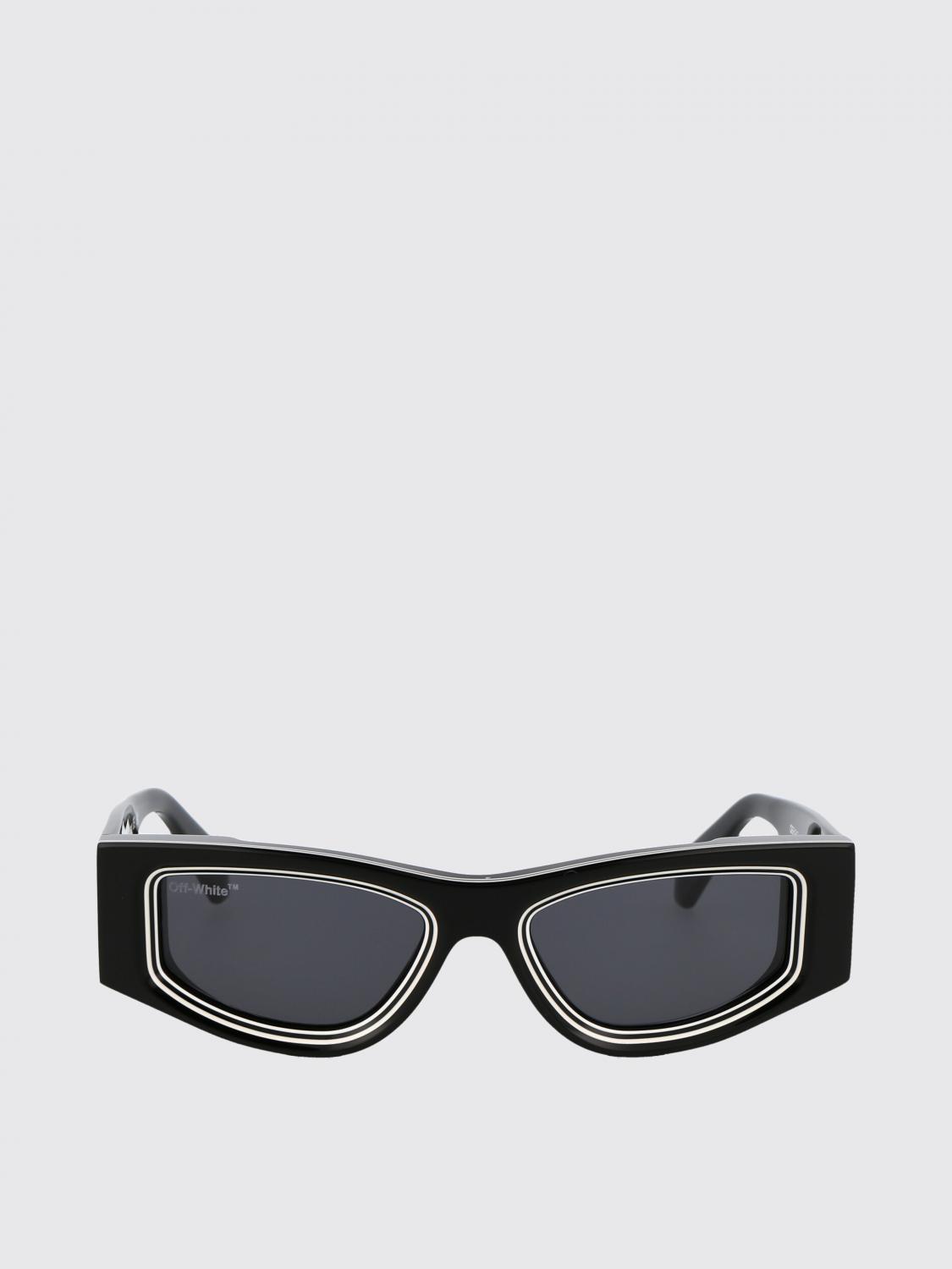 OFF-WHITE OCCHIALI DA SOLE: Occhiali da sole Andy Off-White in acetato , Nero - Img 2