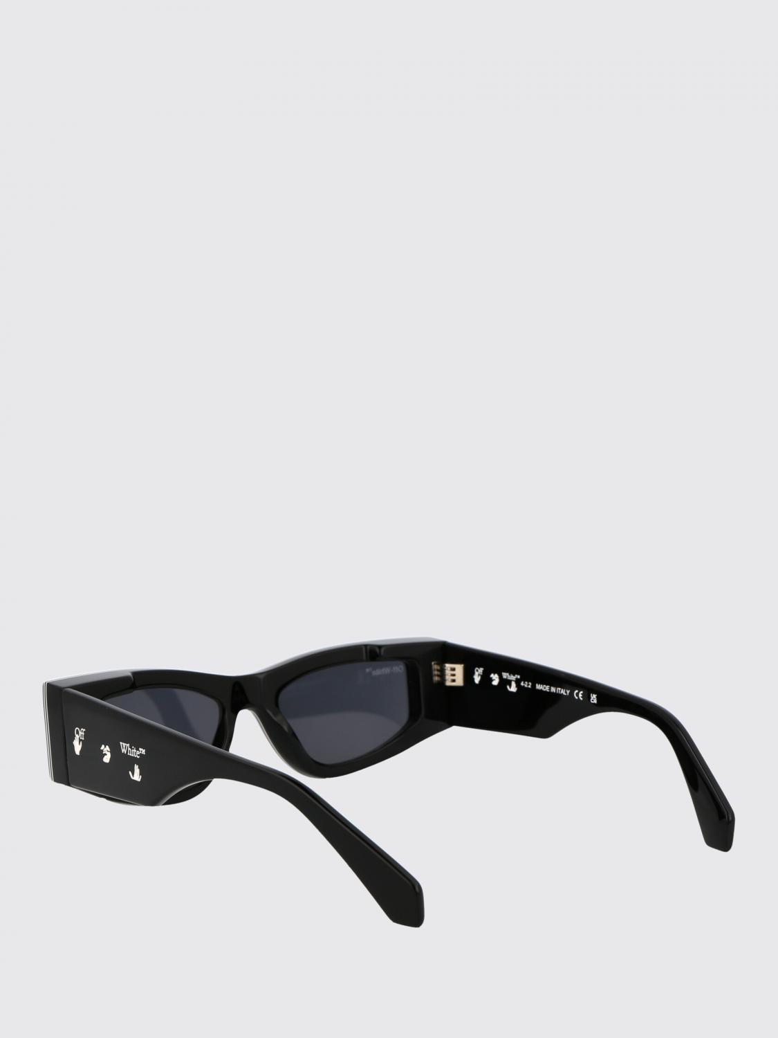 OFF-WHITE OCCHIALI DA SOLE: Occhiali da sole Andy Off-White in acetato , Nero - Img 3