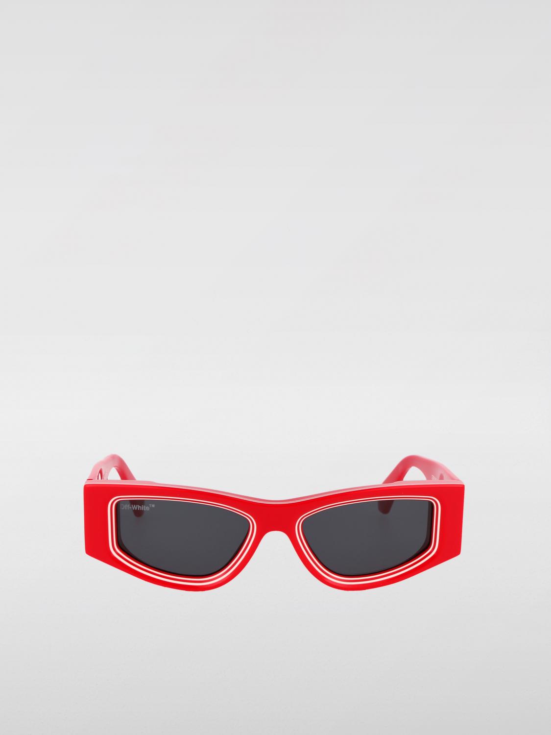 OFF-WHITE GAFAS DE SOL: Gafas de sol Andy Off-White de acetato, Rojo - Img 2