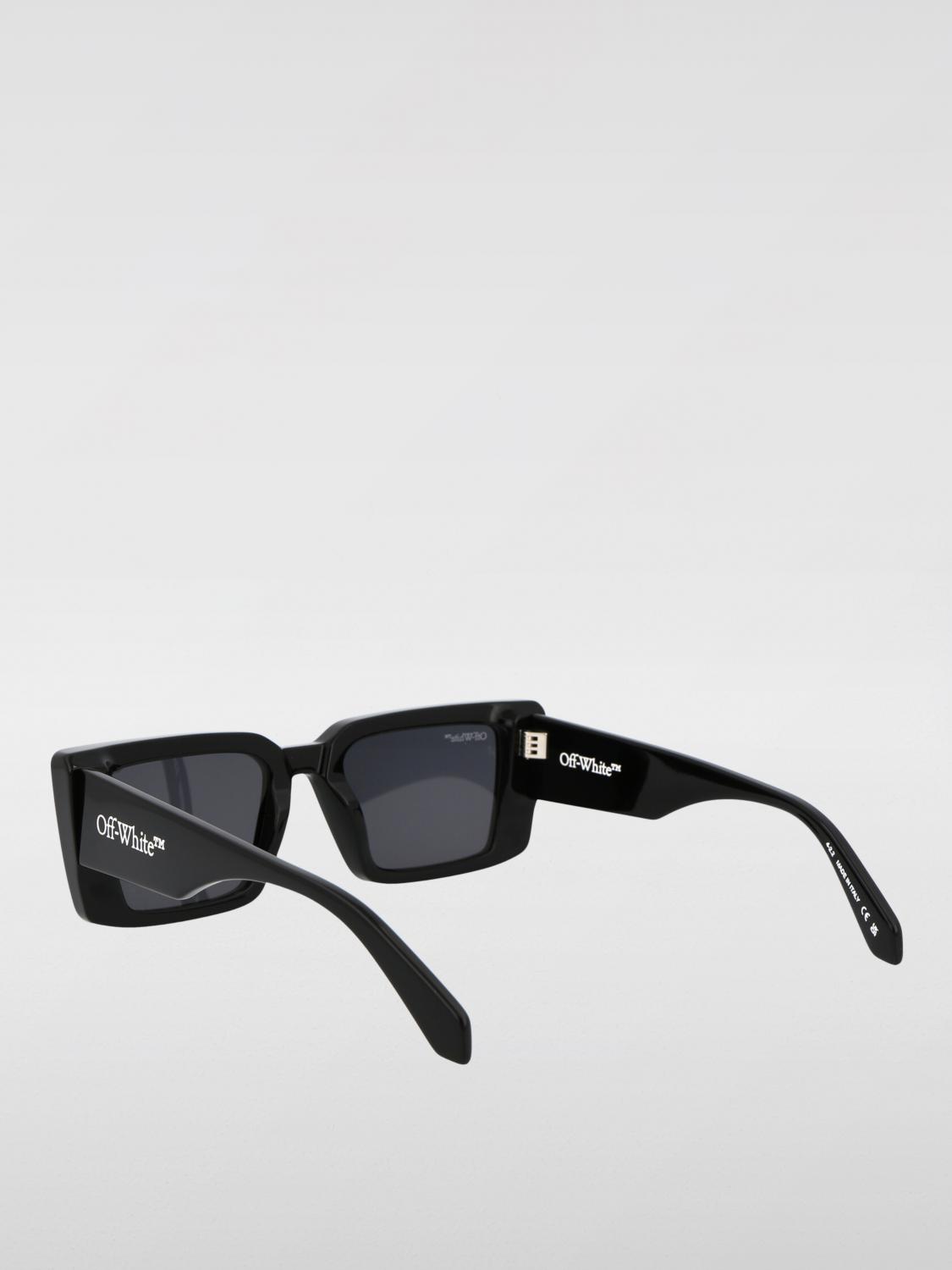 OFF-WHITE OCCHIALI DA SOLE: Occhiali da sole Savannah Off-White in acetato , Nero - Img 3
