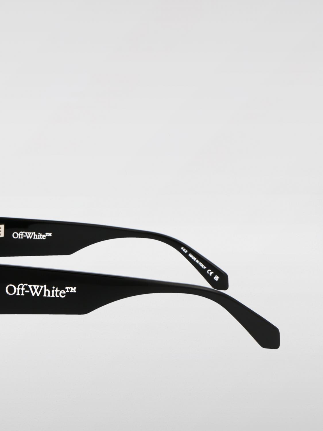 OFF-WHITE OCCHIALI DA SOLE: Occhiali da sole Savannah Off-White in acetato , Nero - Img 4