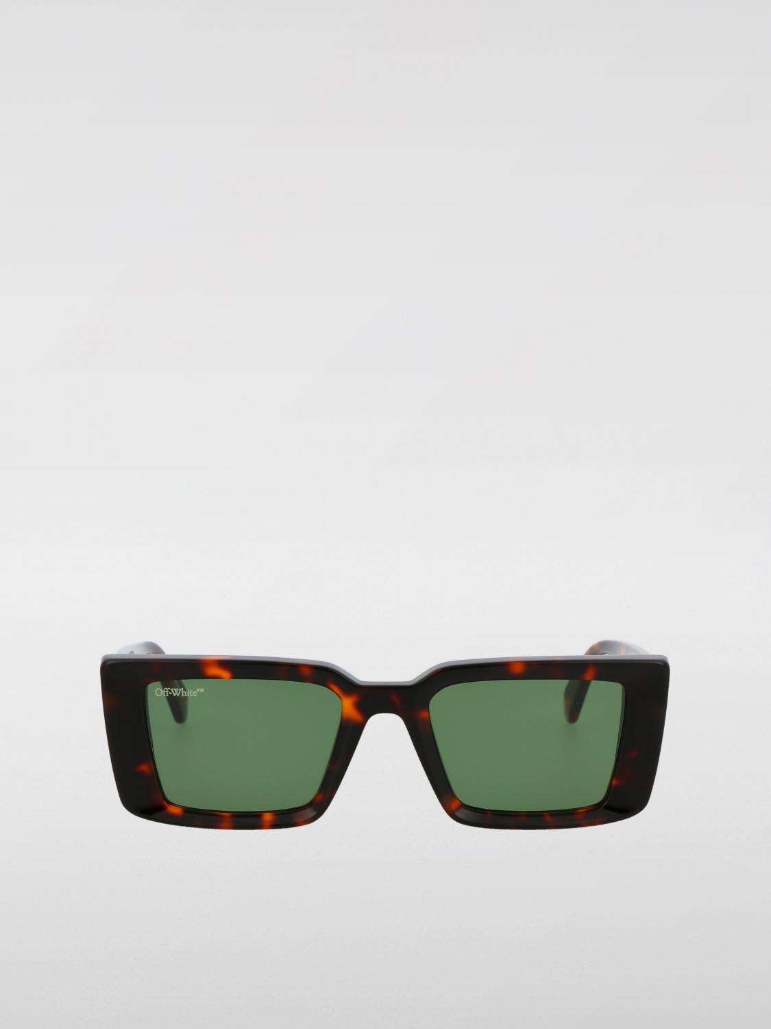 OFF-WHITE GAFAS DE SOL: Gafas de sol Savannah Off-White de acetato, Marrón - Img 2