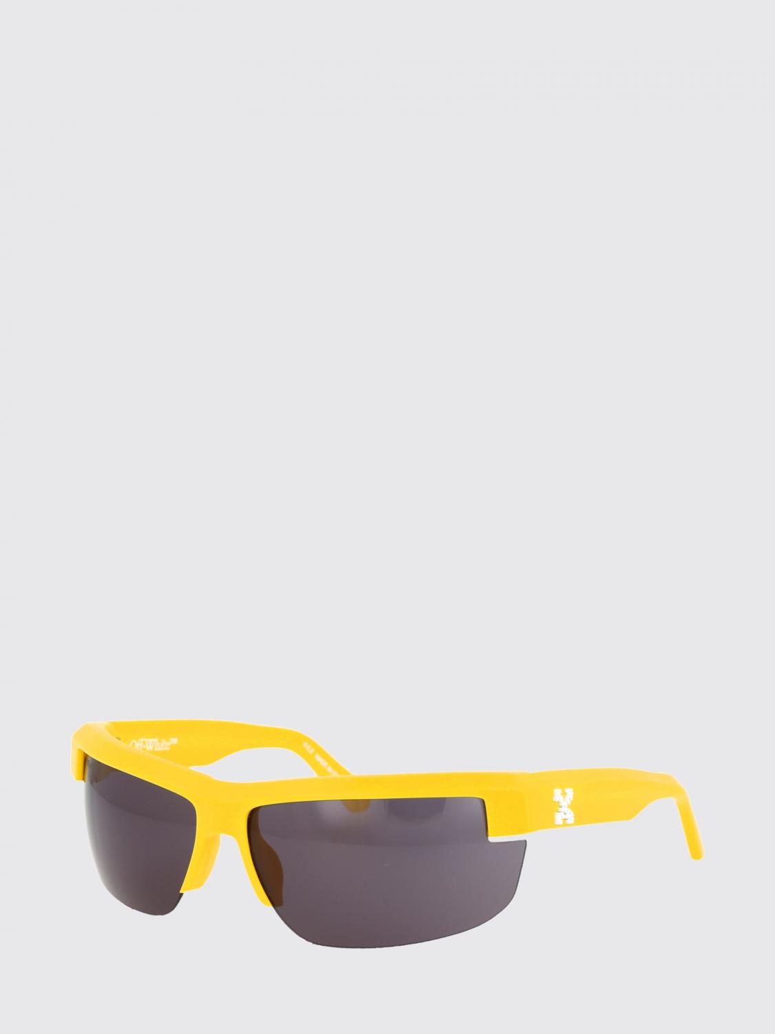 OFF-WHITE GAFAS DE SOL: Gafas de sol Toledo Off-White de acetato, Amarillo - Img 1