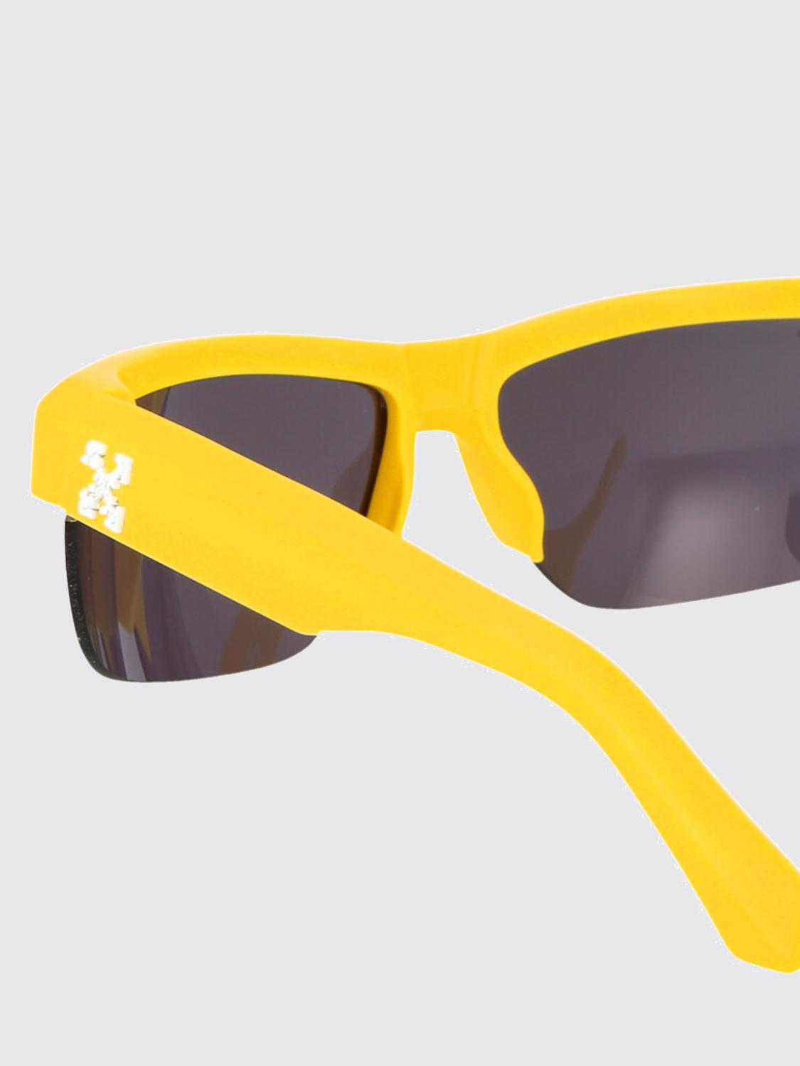 OFF-WHITE GAFAS DE SOL: Gafas de sol Toledo Off-White de acetato, Amarillo - Img 4