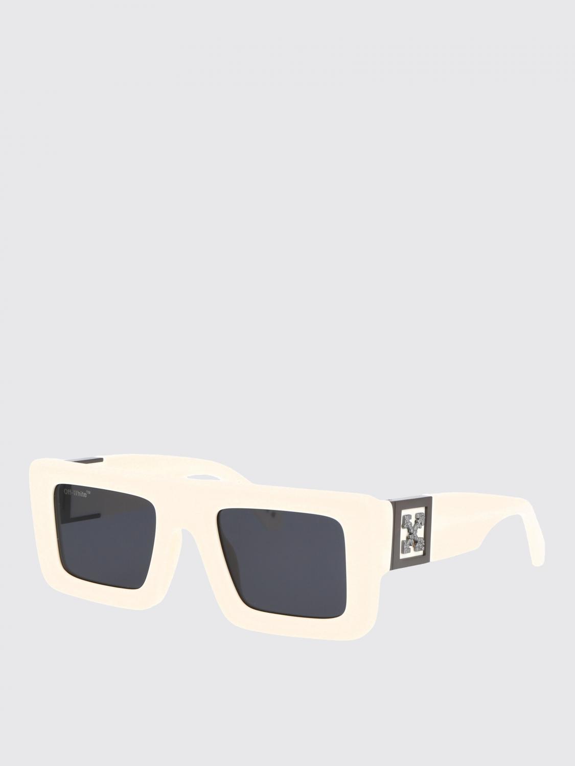 OFF-WHITE OCCHIALI DA SOLE: Occhiali da sole Leonardo Off-White in acetato , Bianco - Img 1