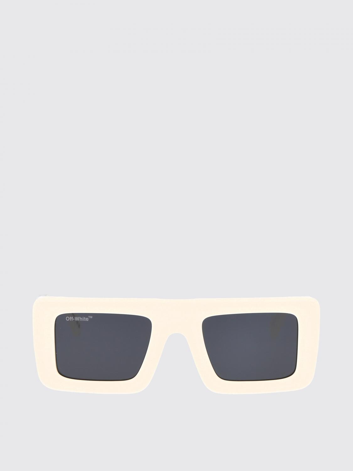 OFF-WHITE OCCHIALI DA SOLE: Occhiali da sole Leonardo Off-White in acetato , Bianco - Img 2