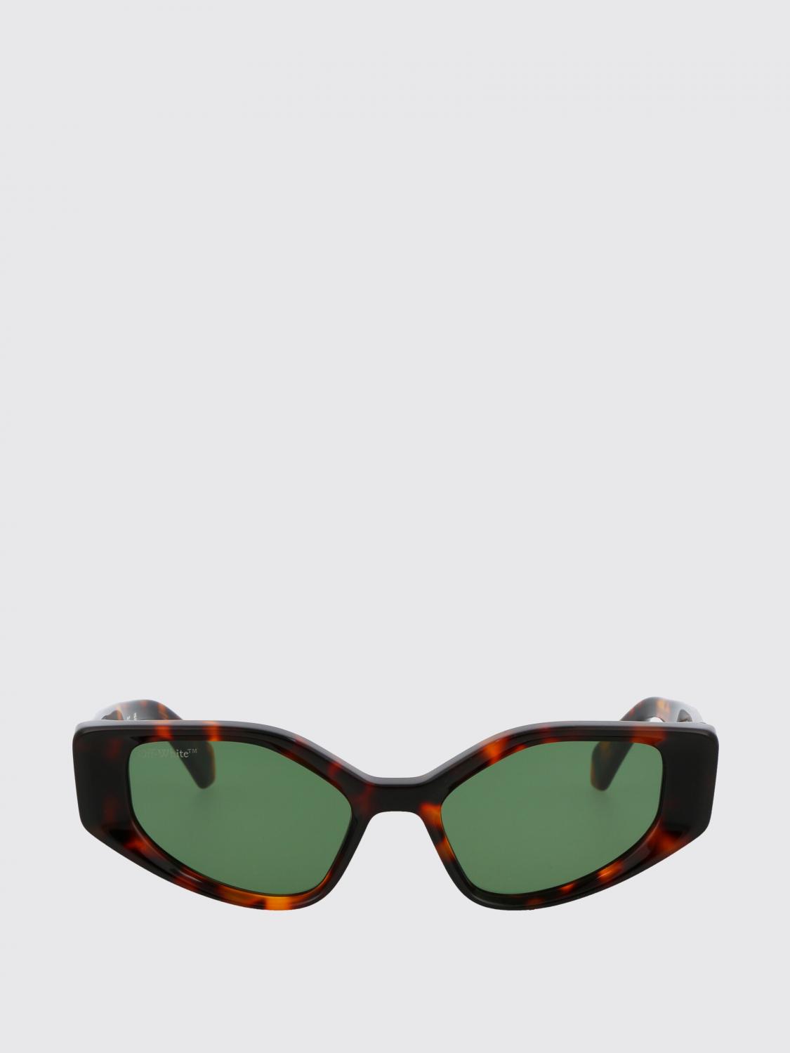 OFF-WHITE GAFAS DE SOL: Gafas de sol Memphis Off-White de acetato, Marrón - Img 2