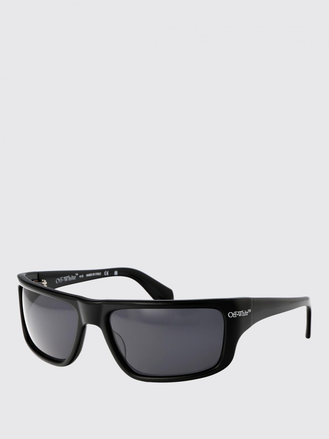 OFF-WHITE GAFAS DE SOL: Gafas de sol Bologna Off-White de acetato, Negro - Img 1