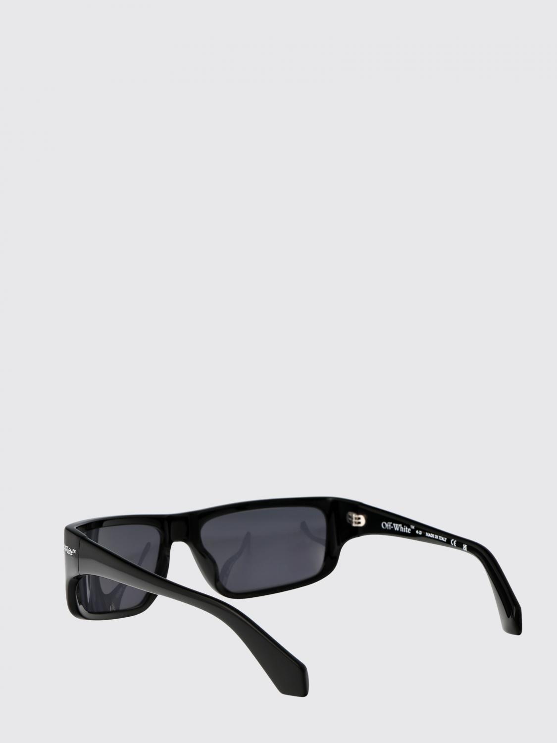 OFF-WHITE GAFAS DE SOL: Gafas de sol Bologna Off-White de acetato, Negro - Img 3
